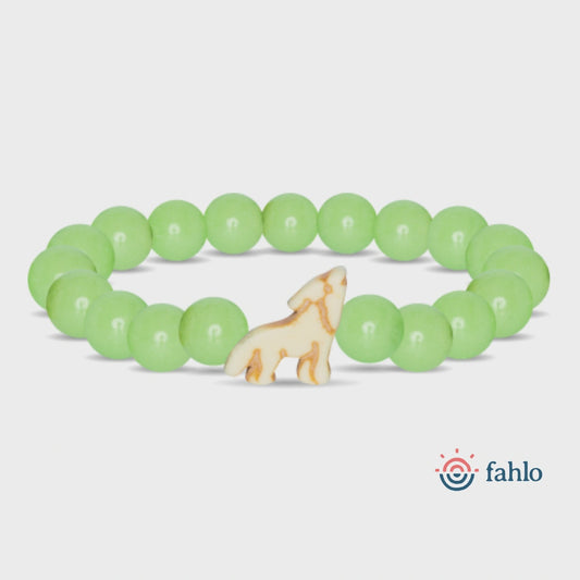 Fahlo Bracelet Wolf - Sage Glow