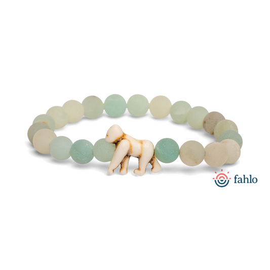 Fahlo Bracelet Gorilla - Sky Stone