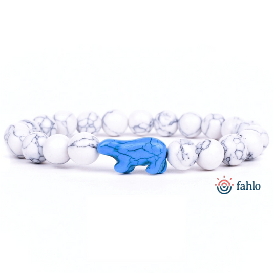 Fahlo Bracelet Polar Bear - Arctic White