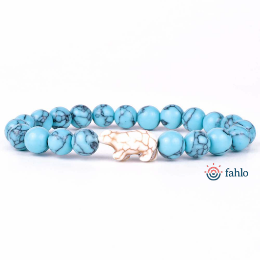 Fahlo Bracelet Polar Bear - Glacier Blue