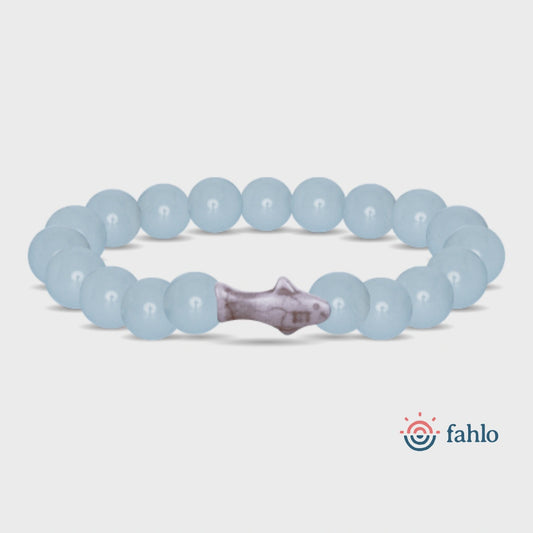 Fahlo Bracelet Shark - Aqua Glow