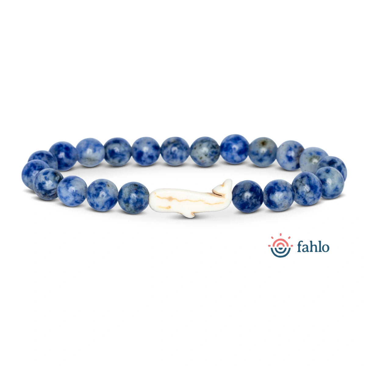 Fahlo Bracelet Whale - Coastal Blue