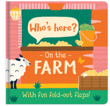 Who's Here On The Farm Fold Out Flaps