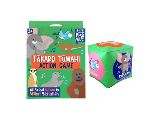 Actions in Te Reo Maori Inflatable Cube