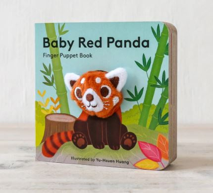 Baby Red Panda Finger Puppet Book