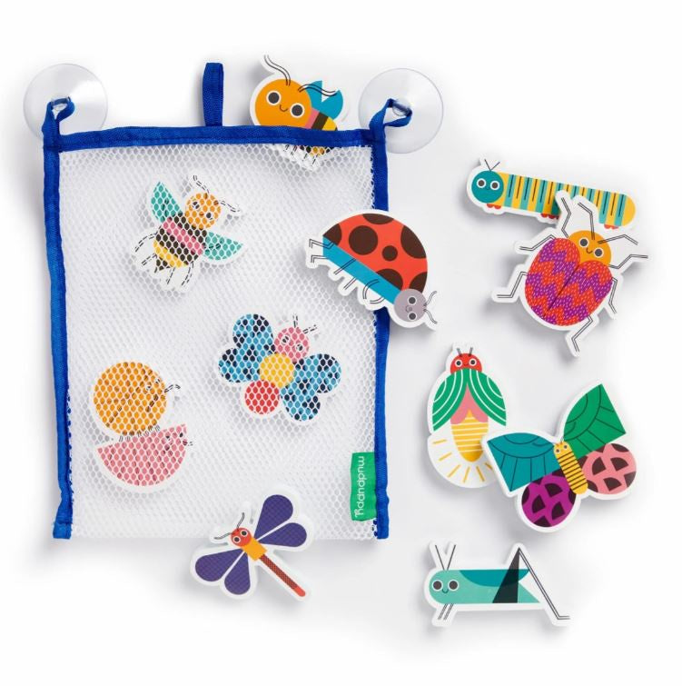 Bug Out! Stickable Bath Shapes