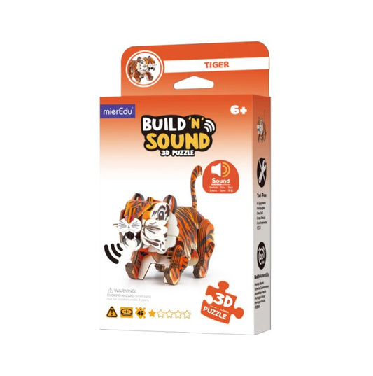 Build 'n' Sound 3D Puzzle - Tiger