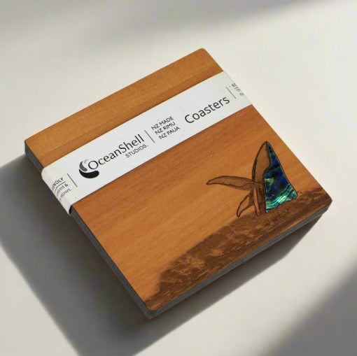Paua and Rimu Coaster - Whale