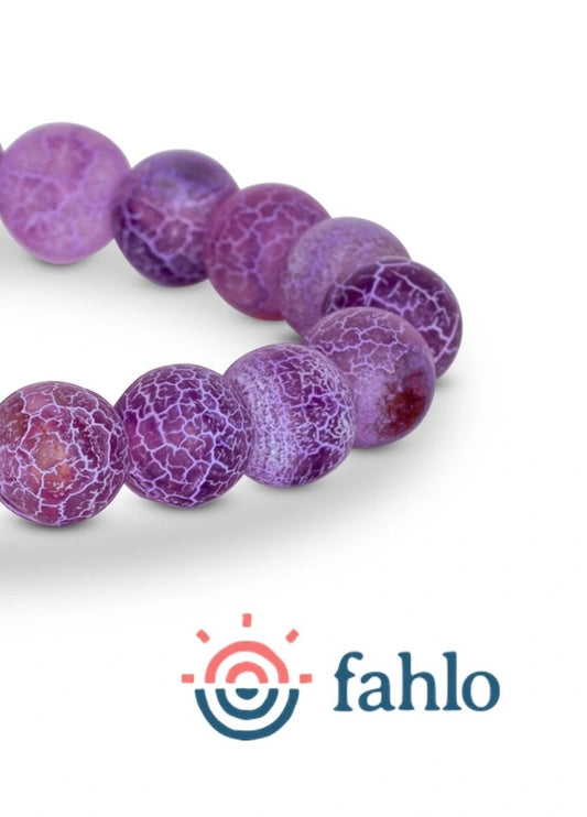 Fahlo Bracelet Shark - Coral Reef Violet