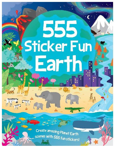 555 Sticker Fun Earth