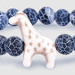 Fahlo Bracelet Giraffe - River Blue