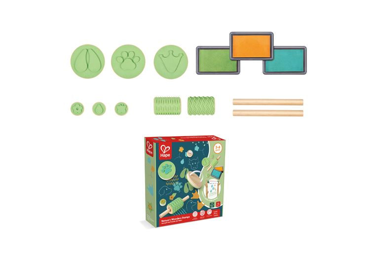 Hape Natures Wonders Stamp Set