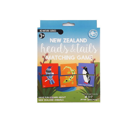 New Zealand Heads and Tails Matching Game