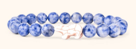 Fahlo Bracelet Polar Bear - Igloo Blue