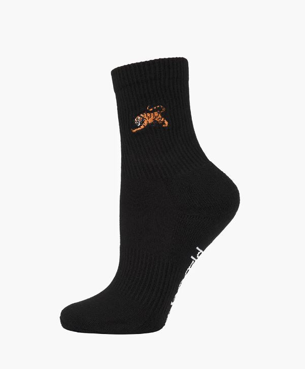 Bamboozld Kids Sock Tiger (Black) Zoo Conservation Size 13-3