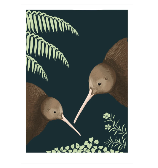 A4 Print - Kiwi Pair