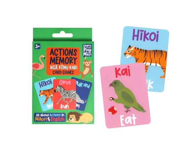 Memory Game Te Reo Actions