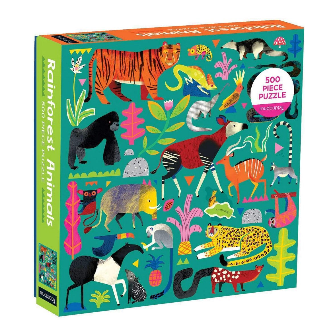 Rainforest Animals 500pc Puzzle