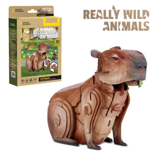 Really Wild Animal 3D Puzzle - Capybara