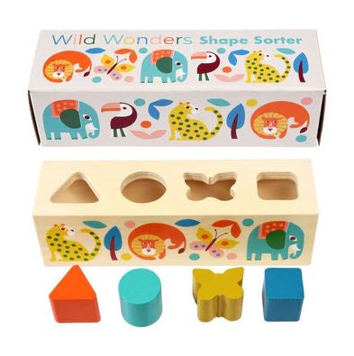 Wild Wonders - Wooden Shape Sorter
