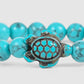 Fahlo Bracelet Sea Turtle - Crystal Blue