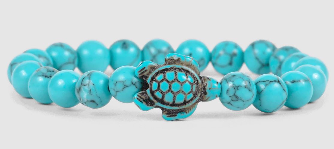 Fahlo Bracelet Sea Turtle - Crystal Blue