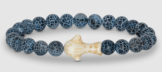 Fahlo Bracelet Whale Shark - Deep Blue