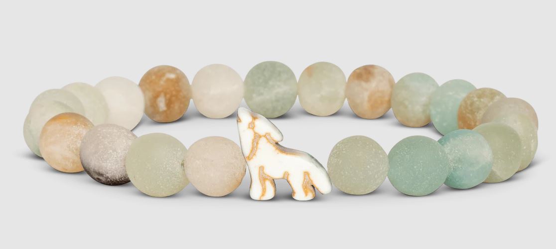 Fahlo Bracelet Wolf - Sky Stone