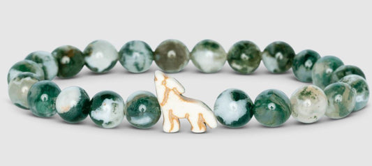 Fahlo Bracelet Wolf - Woodland Green
