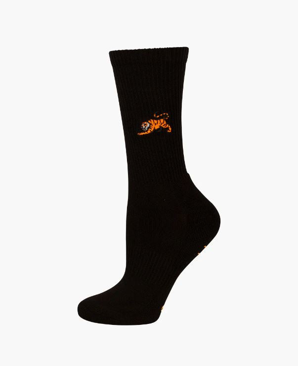 Bamboozld Womens Sock Tiger (Black) Zoo Conservation Size 2-8”