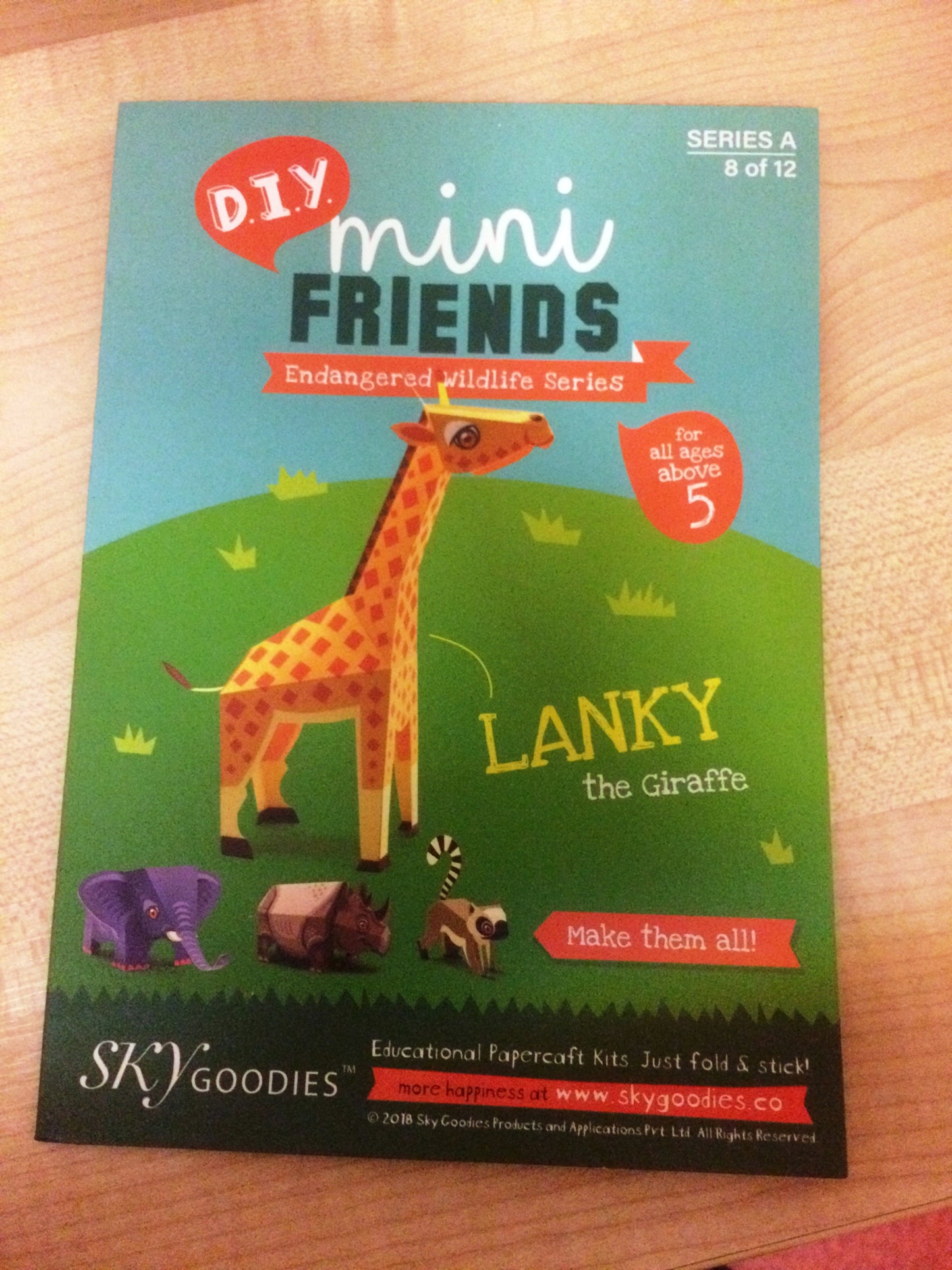 DIY Mini Friends - Giraffe