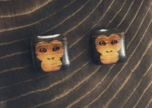 Selatan Chimpanzee Earrings