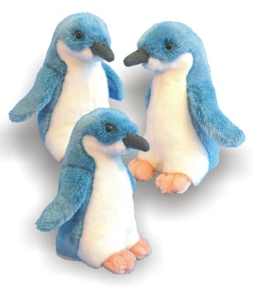 Antics Blue Penguin 19cm