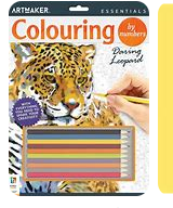 Colouring by Numbers: Daring Leopard