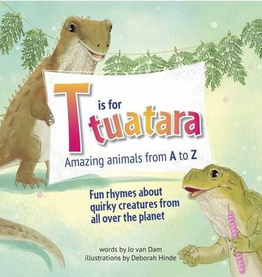 T is for Tuatara - Amazing animals from A to Z