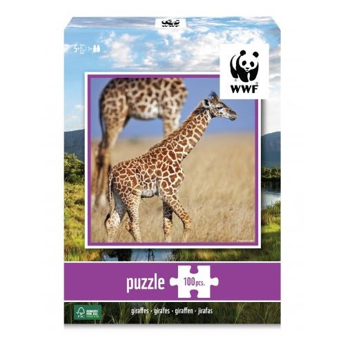 WWF 100pc Giraffe Puzzle