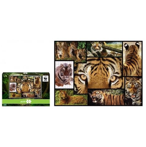 WWF 1000pc Tiger Puzzle