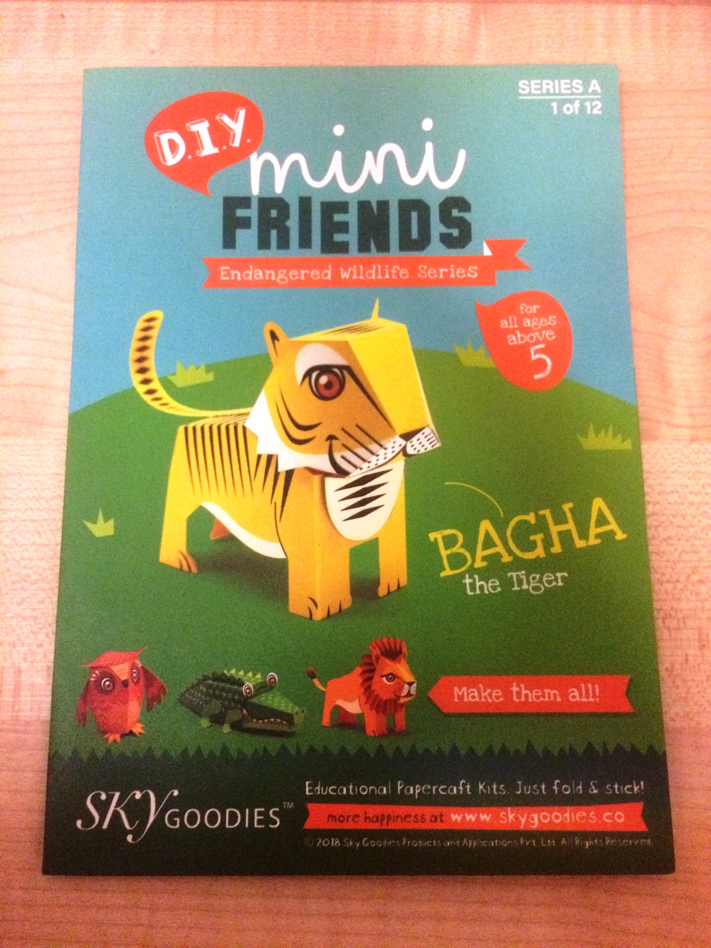 DIY Mini Friends - Tiger