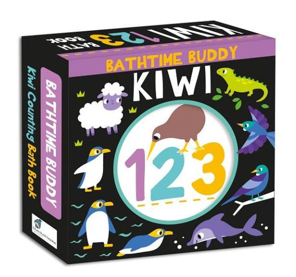 Bathtime Buddy Book - Kiwi