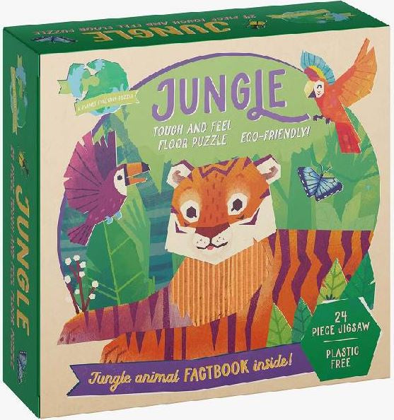 Jungle Touch and Feel Floor Puzzle