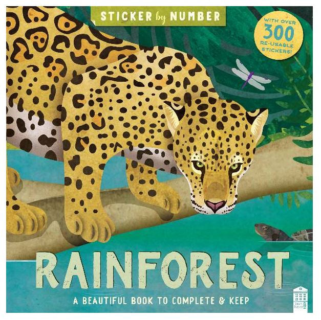 Sticker By Number Rainforest